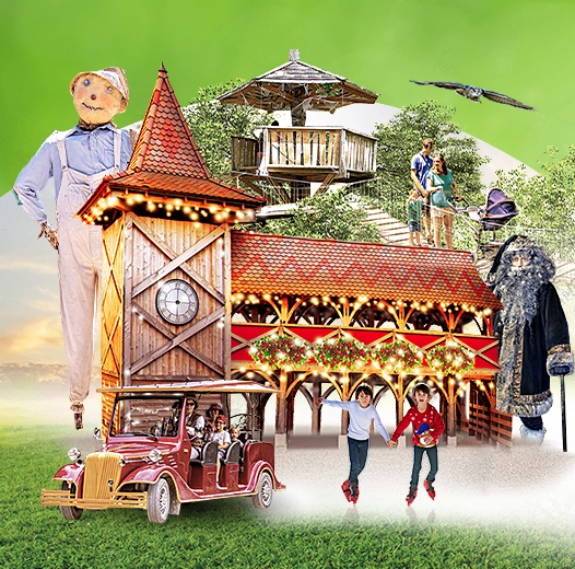 Le Grand Parc d'Andilly en été